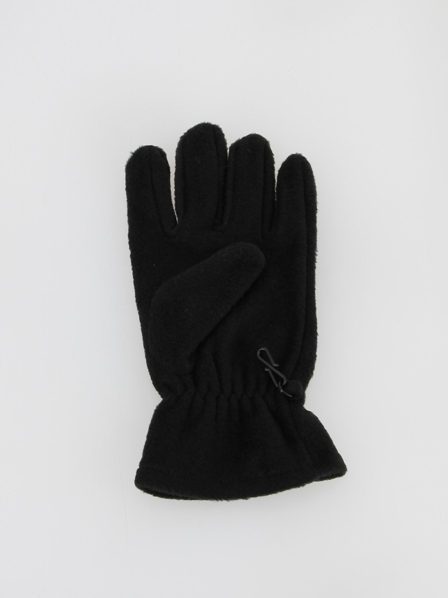 Gants polaire azero noir homme - Marlybag