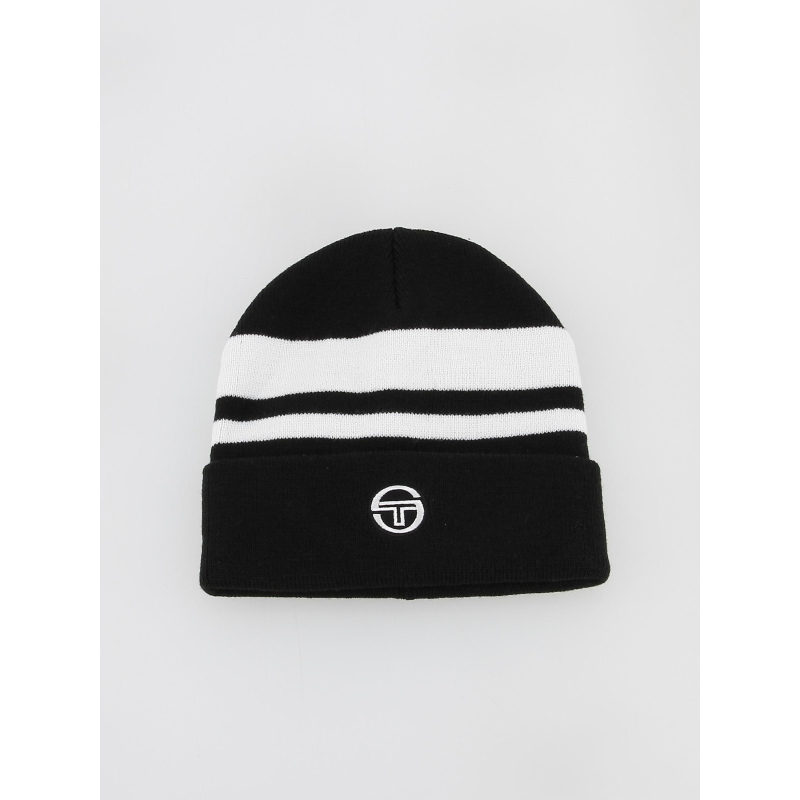 Bonnet rayé nasko noir - Sergio Tacchini