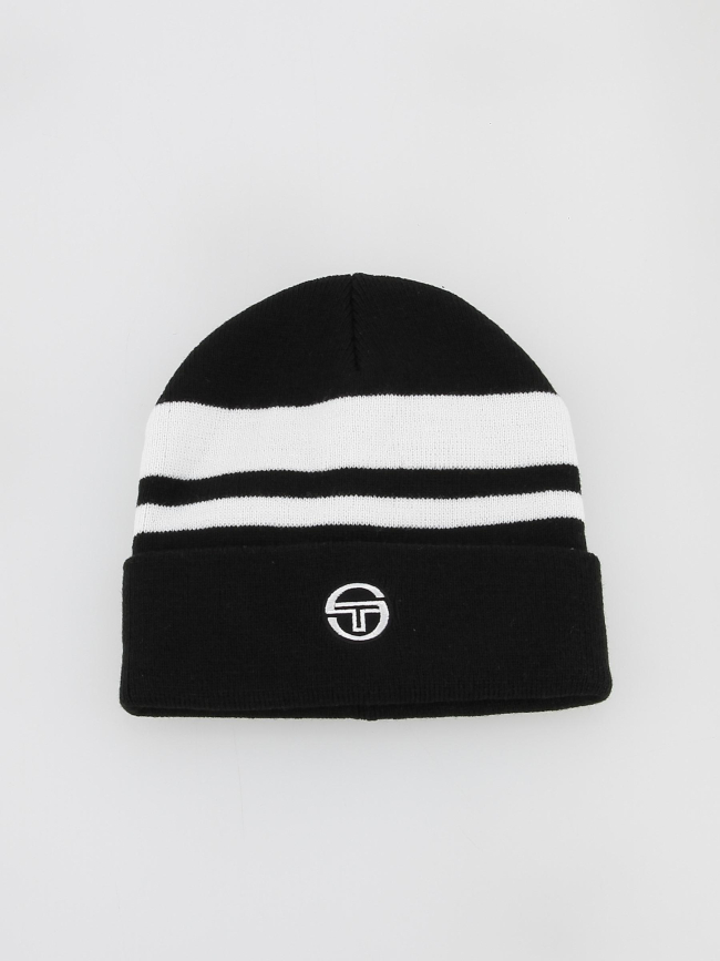 Bonnet rayé nasko noir - Sergio Tacchini