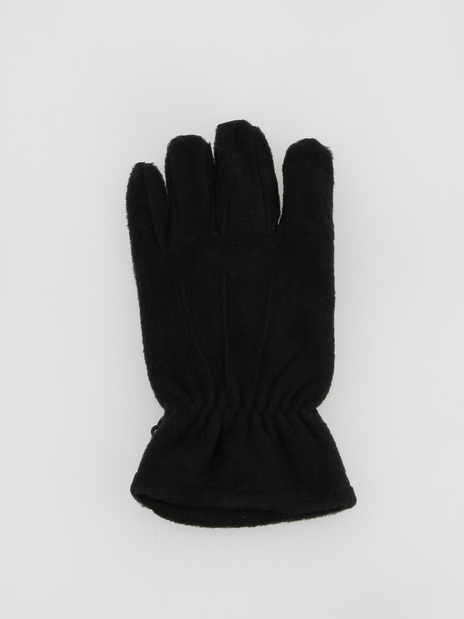 Gants polaire azero noir femme - Marlybag