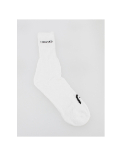 Pack 3 paires de chaussettes crew blanc - Head