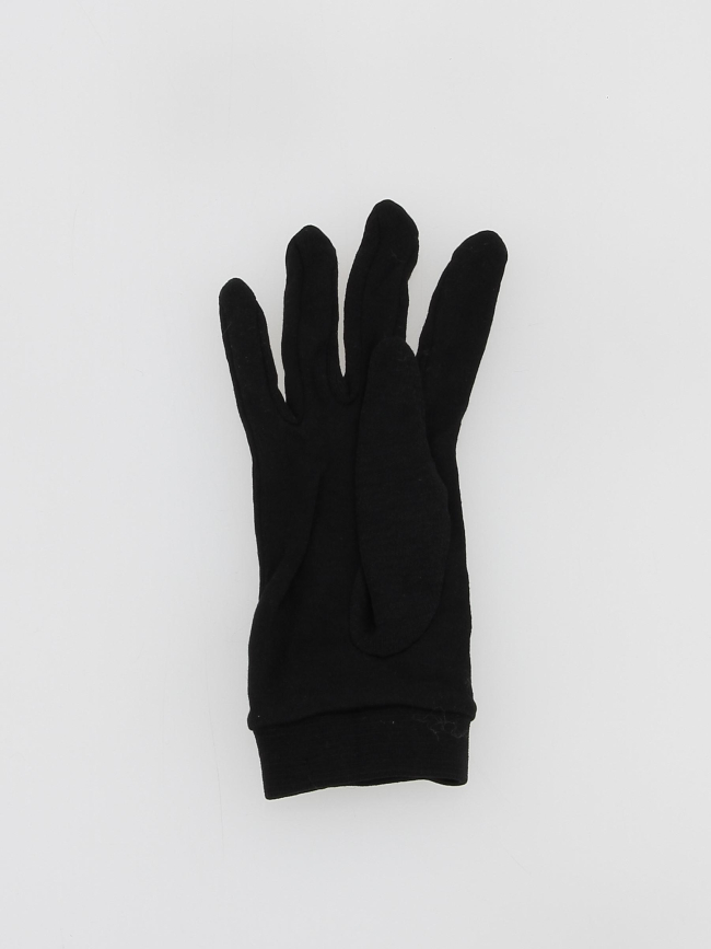 Sous-gants en soie noir homme - Cairn