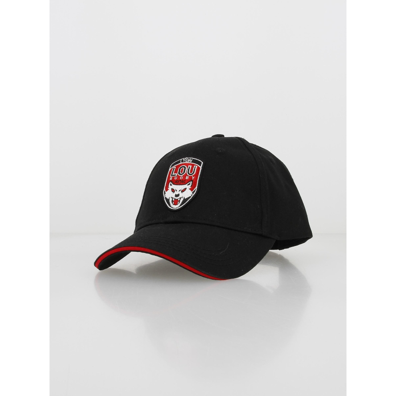 Casquette blason lyon lou rugby noir - M Com