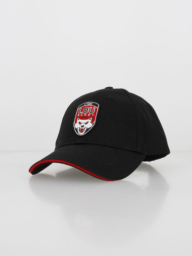 Casquette blason lyon lou rugby noir - M Com