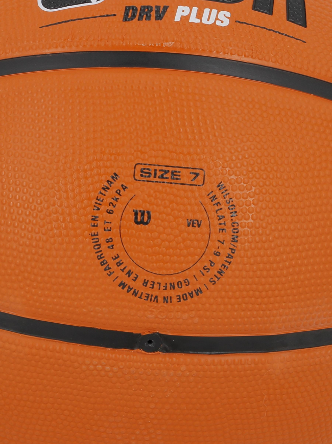 Ballon de basketball nba drv plus orange - Wilson