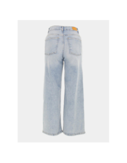 Jean large crop madison bleu femme - Only