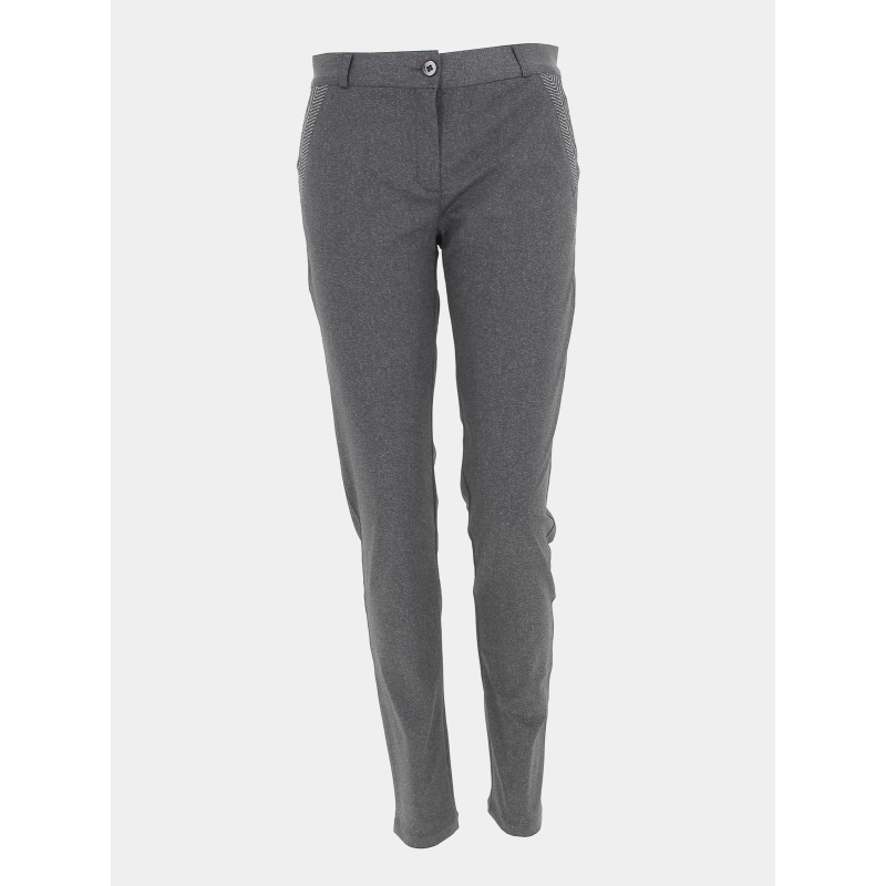 Pantalon christina basic gris femme - HBT