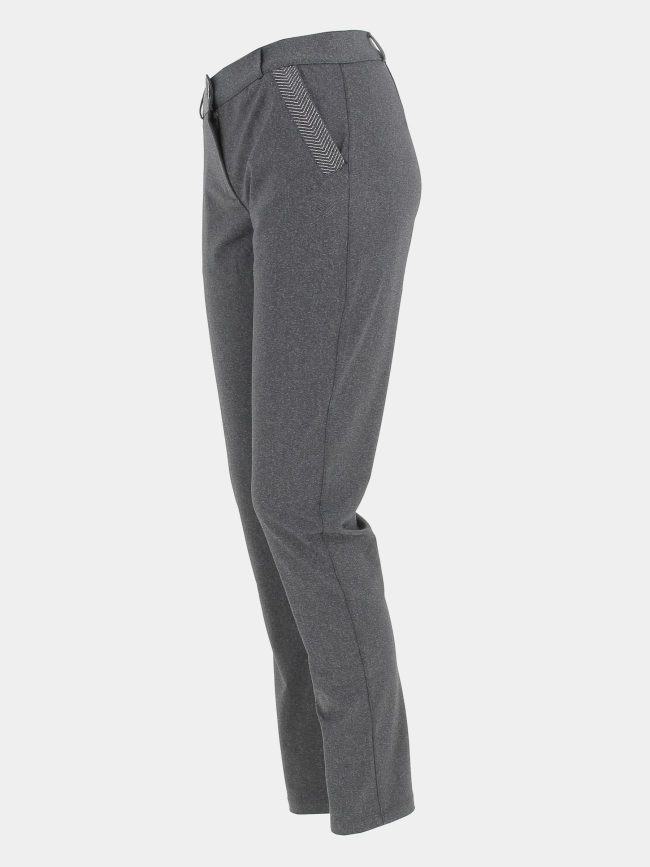 Pantalon christina basic gris femme - HBT