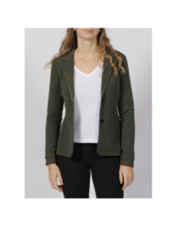 Veste blazer basic shirley kaki femme - HBT