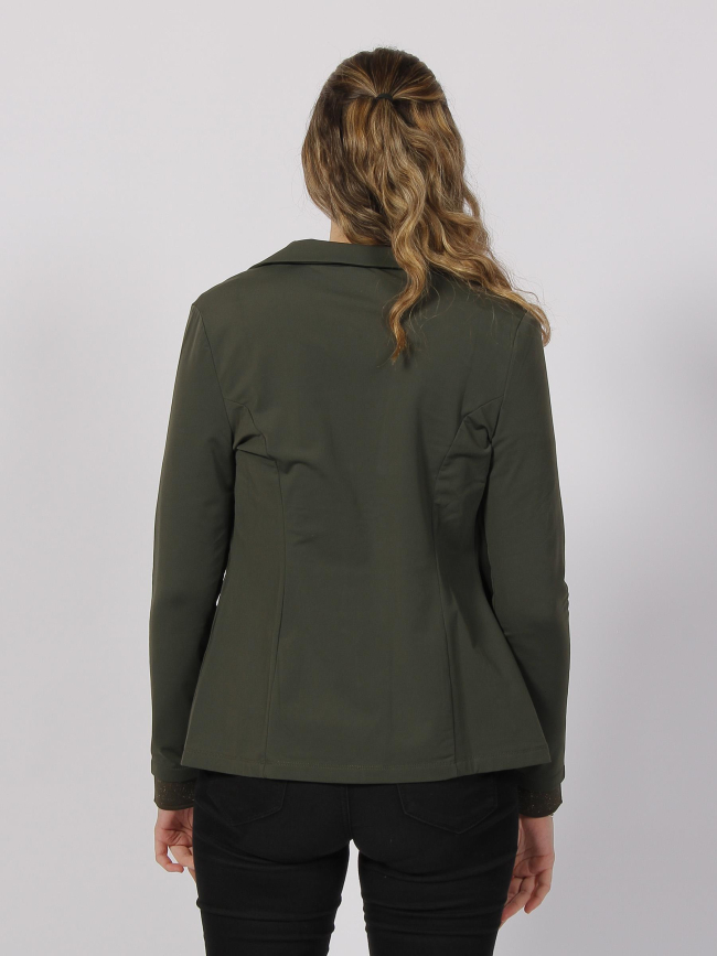 Veste blazer basic shirley kaki femme - HBT