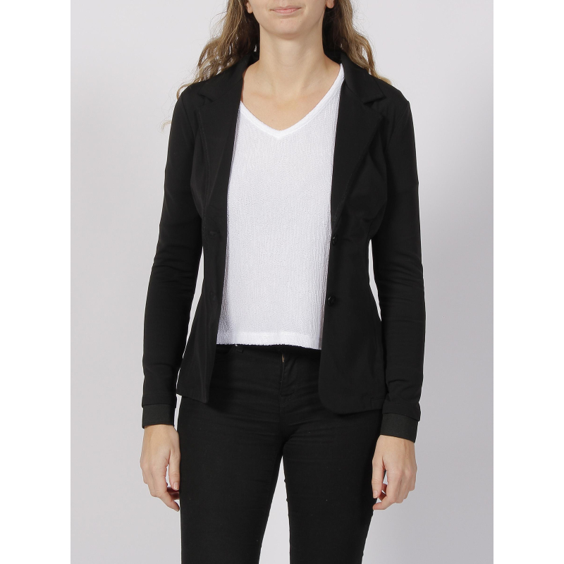 Veste blazer basic shirley noir femme - HBT