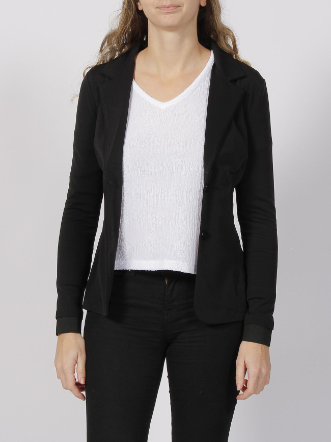 Veste blazer basic shirley noir femme - HBT