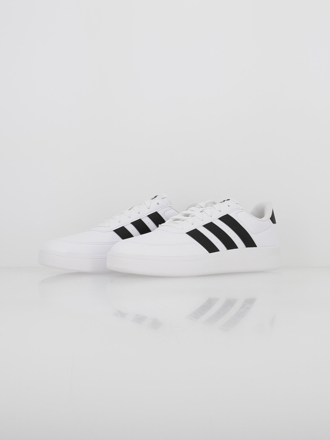 Baskets breaknet 2.0 blanc noir homme - Adidas