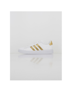 Baskets grand court 2.0 blanc/doré femme - Adidas