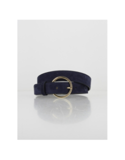 Ceinture en cuir dixon bleu marine femme - La Petite Etoile