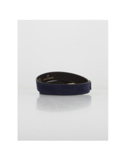 Ceinture en cuir dixon bleu marine femme - La Petite Etoile