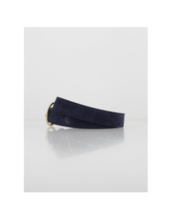 Ceinture en cuir dixon bleu marine femme - La Petite Etoile