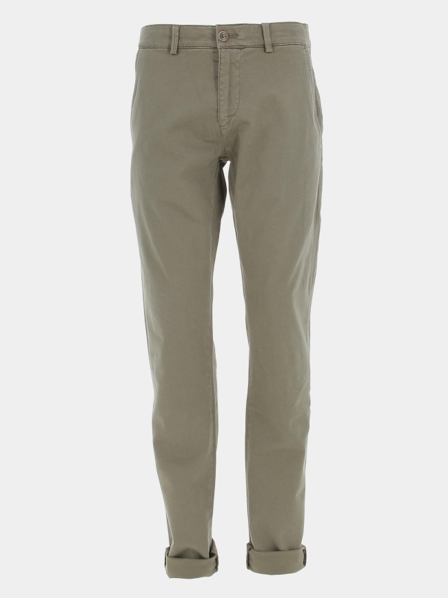 Pantalon chino vitamine imprimé kaki homme - Izac