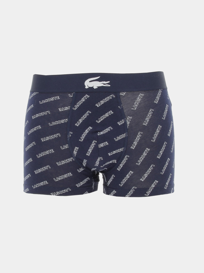 Pack 3 boxers bleu marine homme - Lacoste