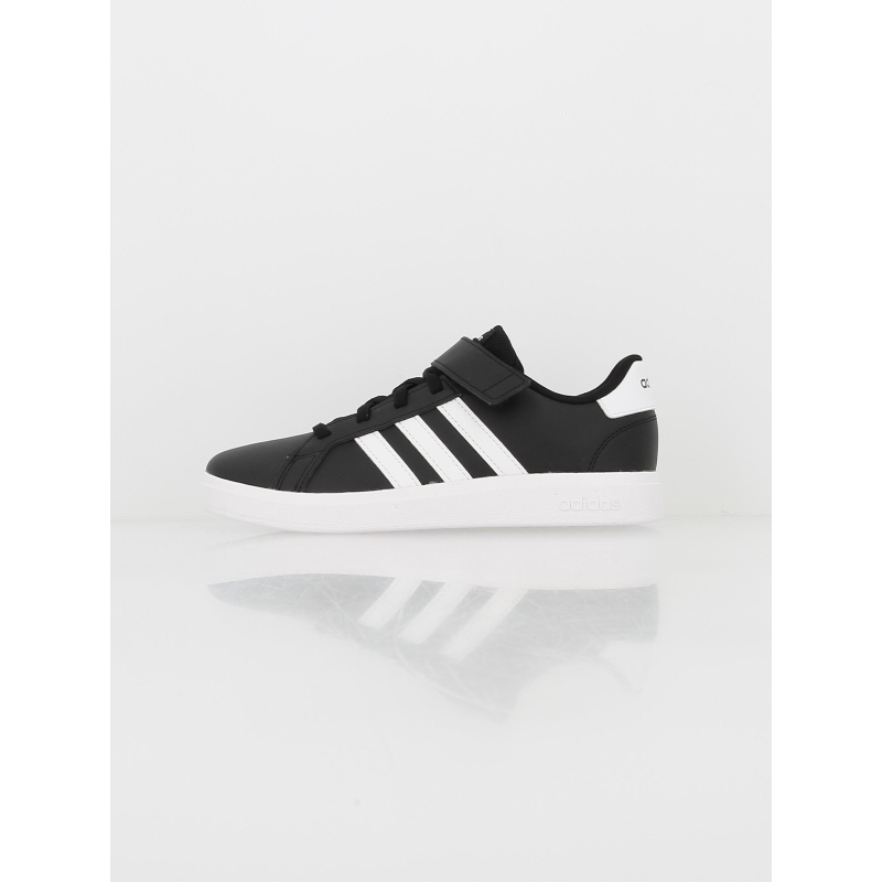 Baskets à scratch grand court 2.0 noir enfant - Adidas