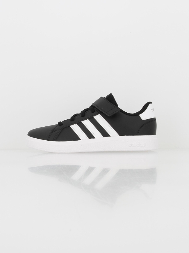 Baskets à scratch grand court 2.0 noir enfant - Adidas