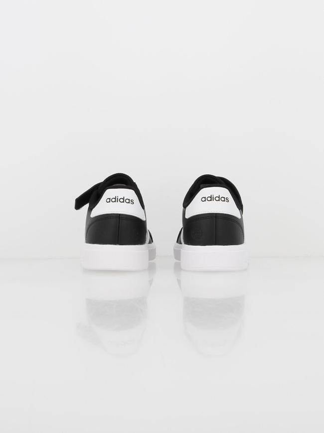 Baskets à scratch grand court 2.0 noir enfant - Adidas