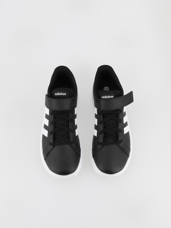 Baskets à scratch grand court 2.0 noir enfant - Adidas