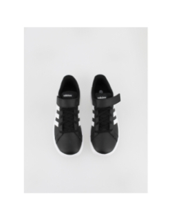 Baskets à scratch grand court 2.0 noir enfant - Adidas