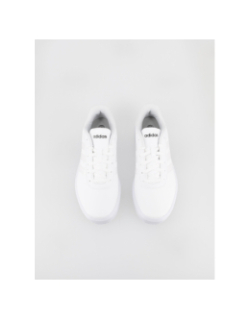 Baskets court platform irisé blanc femme - Adidas