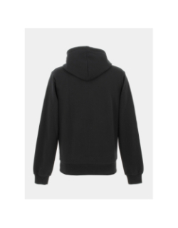 Sweat à capuche uni logo noir homme - Lacoste