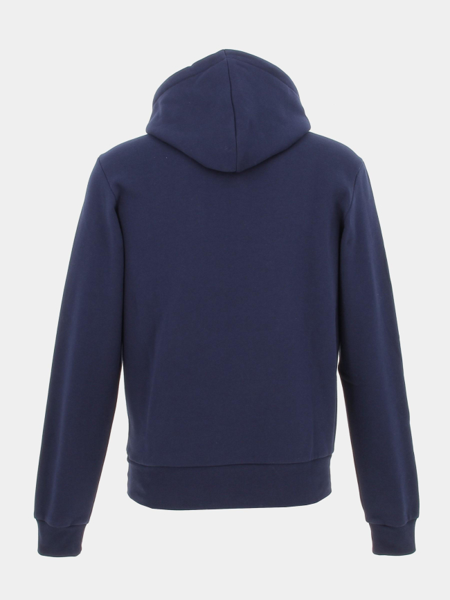 Sweat à capuche core solid bleu marine homme - Lacoste