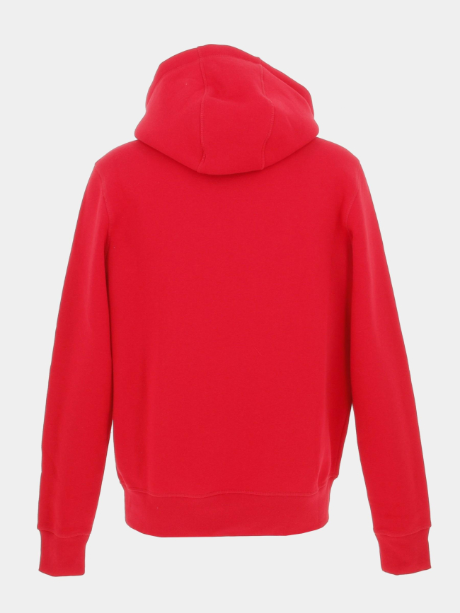 Sweat à capuche logo primary rouge homme - Tommy Hilfiger