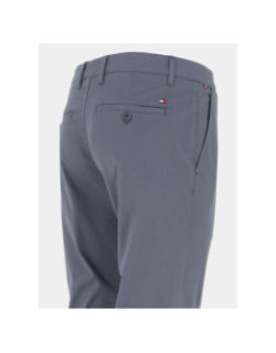 Pantalon chino bleecker printed bleu homme - Tommy Hilfiger