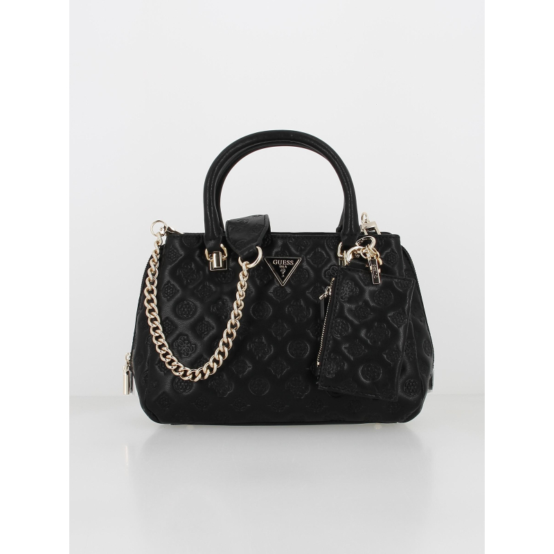Sac à main la femme girlfriend satchel noir femme - Guess