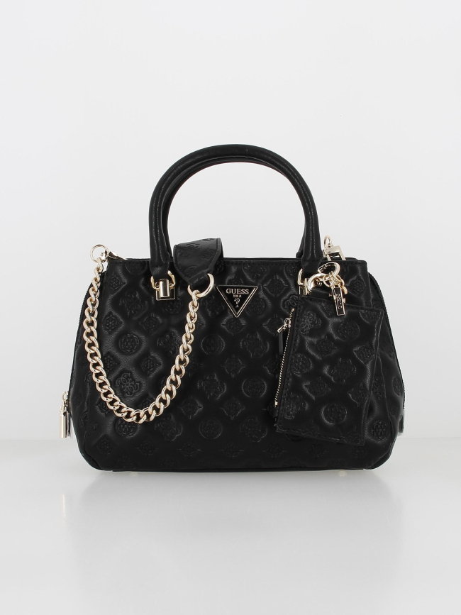 Sac à main la femme girlfriend satchel noir femme - Guess