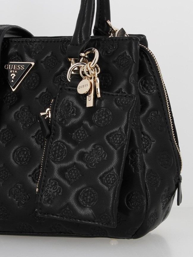 Sac à main la femme girlfriend satchel noir femme - Guess