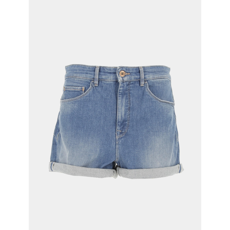 Short en jean secret glamour bleu femme - Salsa