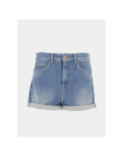 Short en jean secret glamour bleu femme - Salsa