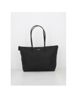 Sac shopping noir femme - Lacoste