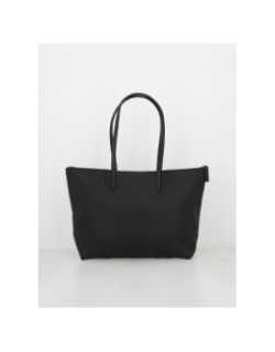 Sac shopping noir femme - Lacoste