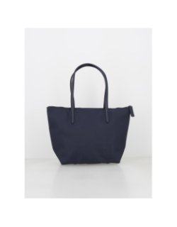 Sac à main shopping bleu marine femme - Lacoste