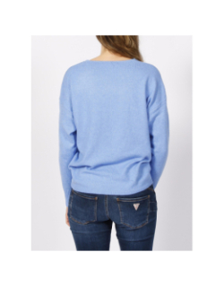 Pull rica life bleu femme - Only