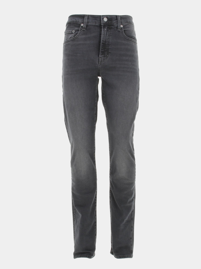 Jean droit 724 taille haute gris anthracite femme - Levi's