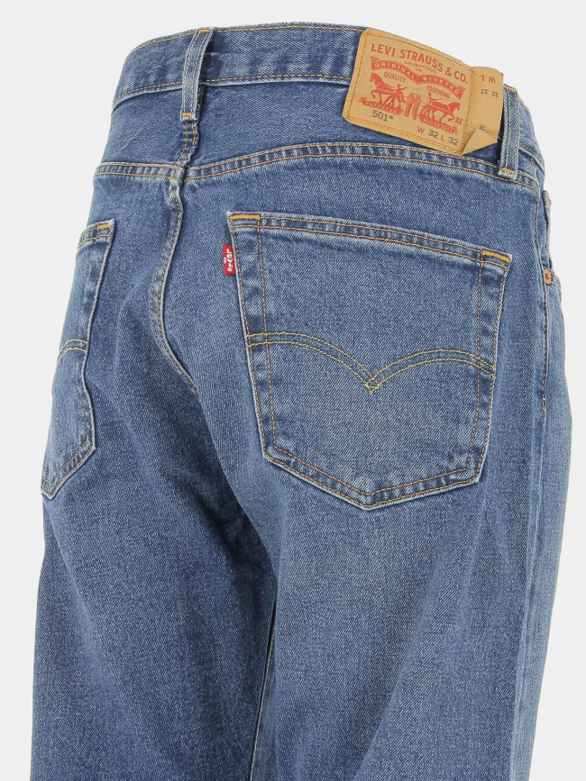 Jean droit 501 original bleu homme - Levi's