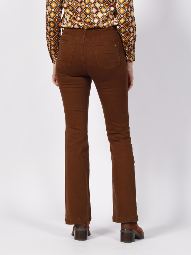 Pantalon bootcut lancelot marron femme - La Petite Etoile