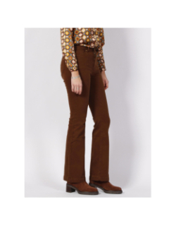 Pantalon bootcut lancelot marron femme - La Petite Etoile