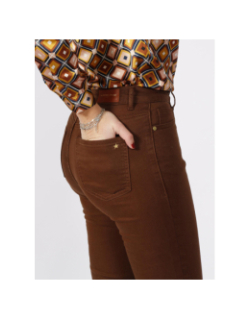 Pantalon bootcut lancelot marron femme - La Petite Etoile