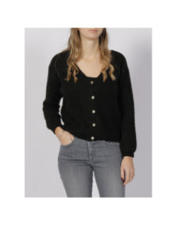 Gilet cardigan grazie noir femme - La Petite Etoile