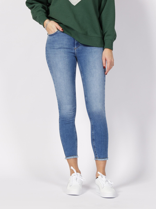 Jean skinny blush life ankle bleu femme - Only