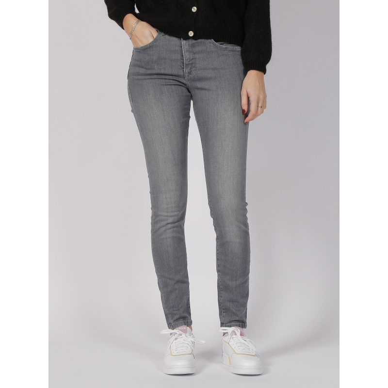 Jean skinny secret gris femme - Salsa